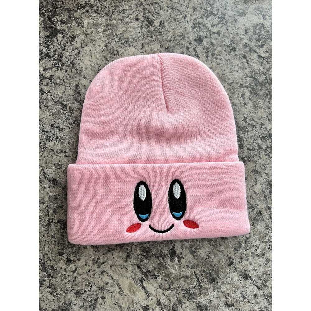 Kirby Unisex Knit Beanie / Skully / Hat / Cap (Pink) - Fits‎ Adults and Children